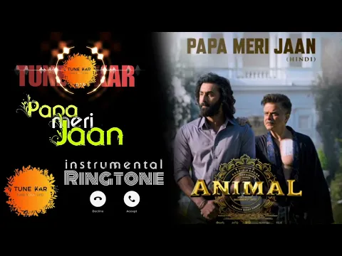 Download MP3 Papa Meri Jaan - Instrumental Ringtone | Animal BGM | Ranbir Kapoor | Sonu Nigam | Ringtone 2023