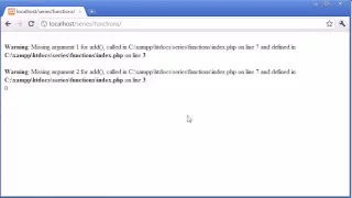 Beginner PHP Tutorial 31 Functions with Arguments