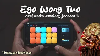 full pegon ego wong tuo kit kendang jaranan real pads 