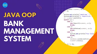 Bank Management System using Java Object Oriented Programming OOP Part 1
