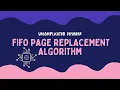 FIFO First In First Out Page Replacement Algorithm Hand-run SPOS OS