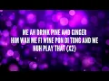 Pine & Ginger -  Amindi, Tessellated, and Valleyz (Lyrics)
