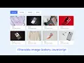 Filterable Image Gallery in HTML CSS JavaScript