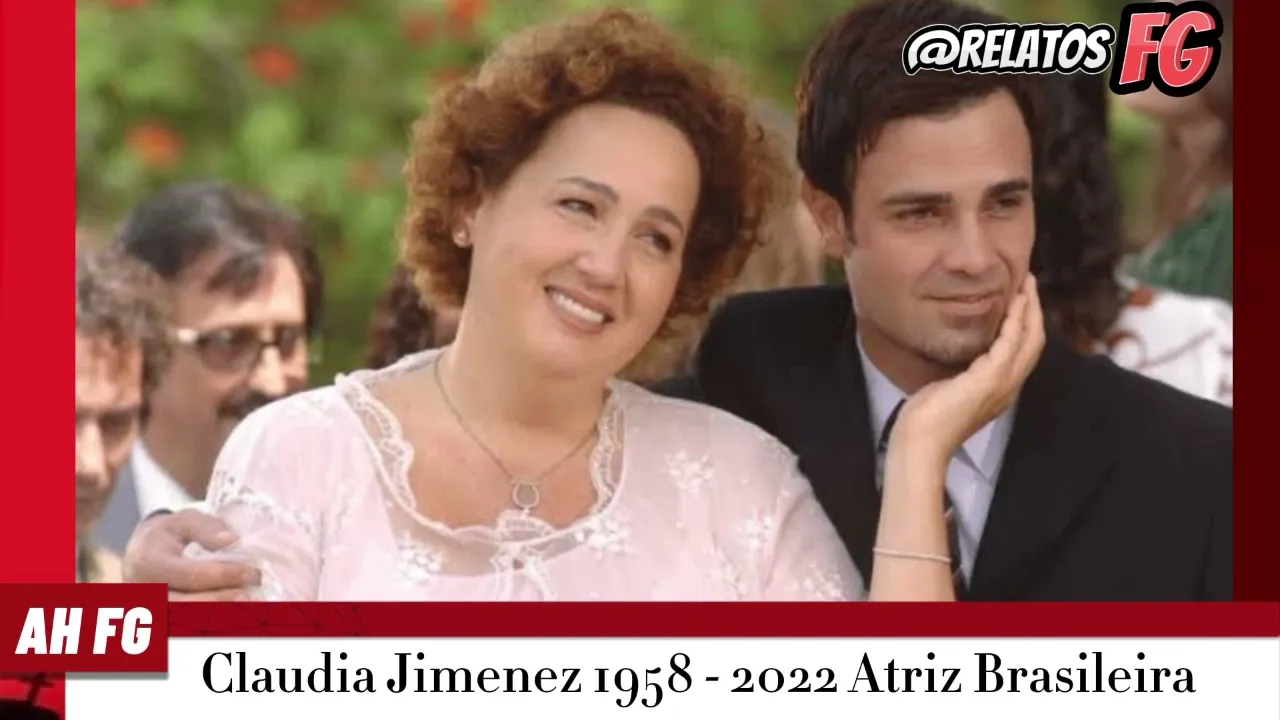 A História da Atriz Cláudia Jimenez