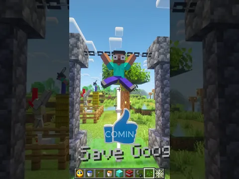 Minecraft But The World FROZE 🤯#shorts
