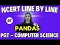 PGT - Computer Science NCERT Line By Line PYTHON