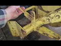 How to install John deere rear lift linkage for Model 31 Rototiller