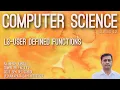 12 LESSON-3 User Defined Functions