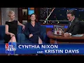 Kristin Davis Cynthia Nixon Bravely Look Back At Their 1990 s Styles