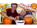 Extreme Gay Pumpkin Carving ft Calum McSwiggan Roly