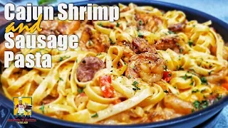 Download Creamy Cajun Shrimp and Sausage Pasta MP3