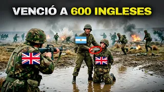 El SOLDADO argentino que se ENFRENTÓ SOLO a 600 ingleses en Malvinas