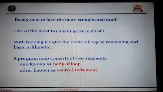 C PROGRAMMING - INTRODUCTION TO LOOP CONTROL STRUCTURES PART 2
