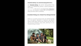 Double List Dating Com Your Gateway to Thrilling Connections
