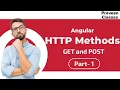 Angular HTTP CRUD Methods Part 1 - GET and POST
