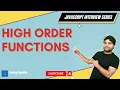 High Order Functions ft callback function in javascript Hindi