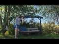 New patio swing canopy