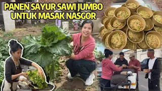 BERBAGI 50 PORSI NASI GORENG & AYAM GORENG DI DESA CHINA ‼️ CUACA DINGIN HATI JADI HANGAT🥰