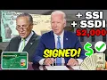 BIG SSI SSDI NEWS JUST RELEASED 2 000 FOURTH STIMULUS CHECK UPDATE TODAY 2021 DEPOSIT DATE PAYMENT