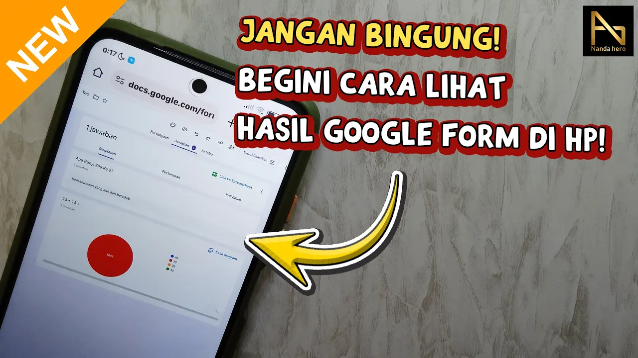 Cara Melihat Hasil Google Form di HP - Mudah dan Cepat! Cara Melihat Hasil Google Form di HP - Mudah dan Cepat!