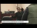 Sushi Staples sentenced to two years in prison