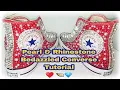 Pearl Rhinestone Bedazzled Converse Tutorial
