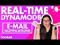 Track Application Events with DynamoDB streams and Email Notifications using EventBridge Pipes