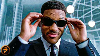 will smith enters the wild world of aliens at men in black headquarters
