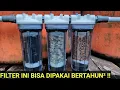 Download Lagu INOVASI FILTER AIR SEDERHANA SKALA RUMAH TANGGA 💦 MENGGUNAKAN CATRIDGE REFILL NANOTEC #filterair