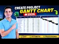 How to Make the BEST Gantt Chart in Excel Easy Fully Automated