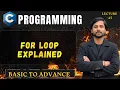 Introduction to For Loop in C In Hindi