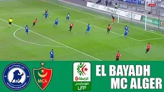 El Bayadh MC Alger EN DIRECT Algérie Ligue 1 2025 Foot News 