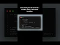 Calculating the factorial of a number using a recursive function