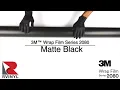 3M Wrap Film Series 2080 - Matte Black M12 Vinyl