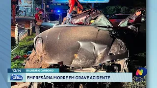 Grave acidente de trânsito provoca morte de mulher de 41 anos em SC