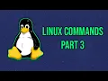 Basic commands in Linux-Part 3 linux commands