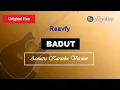 Badut - Raavfy ( Acoustic Karaoke Cover ) Original Key Version