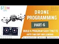 Python Drone Coding - Takeoff Land Automatically