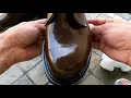 How to shine Pinks Greens Shoes