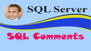 How to make comments in SQL Server