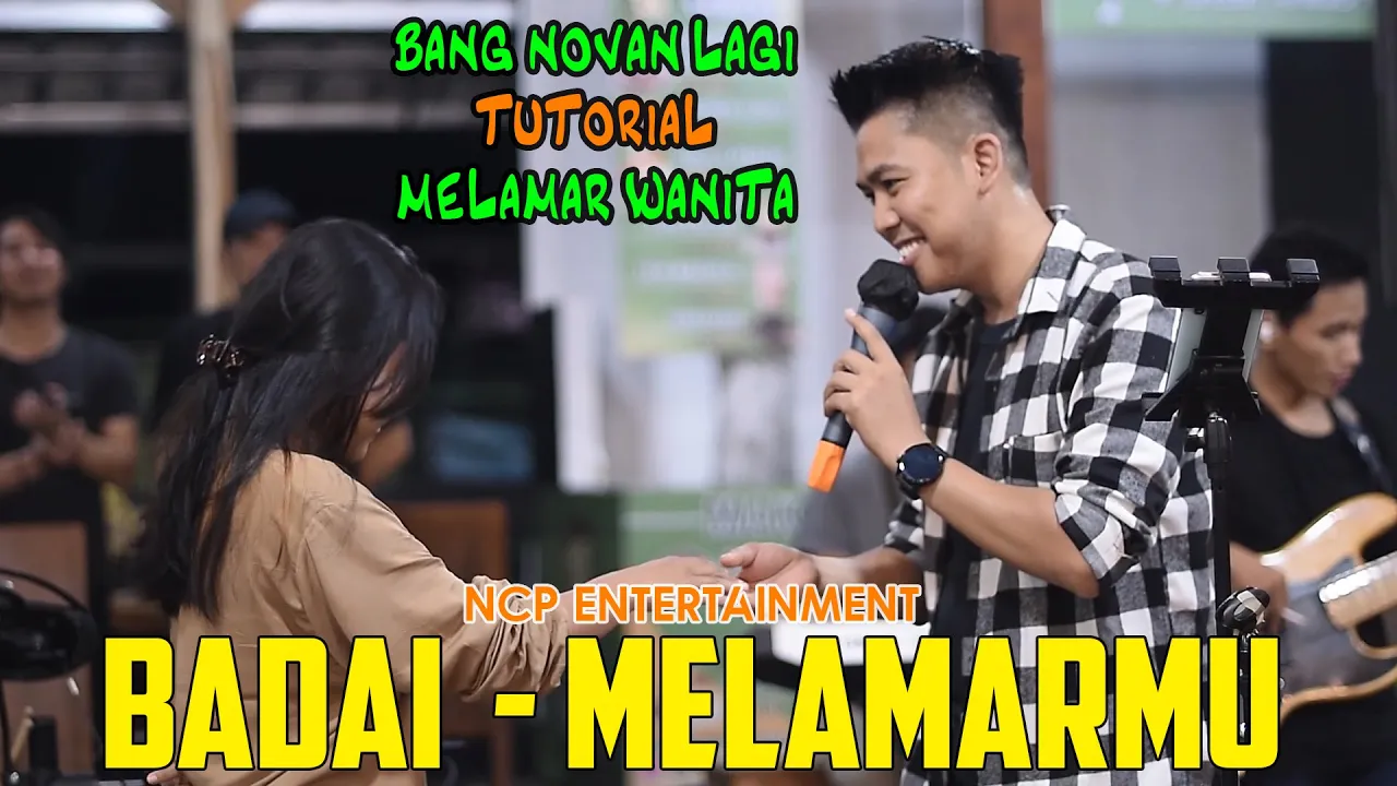 Badai Romantic Project - Melamarmu | Live Cover By MC NOVAN