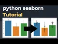 Improve your bar charts with swarmplots and stripplots