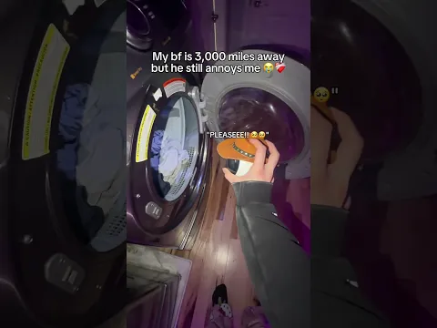 Did he deserve it? 🤣💕 #longdistance #minirobot