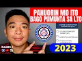 LTO APPLICATION FORM for DRIVER S LICENSE NEW APPLICANT of SP RENEWAL of DRIVER S LICENSE