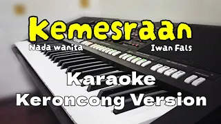 kemesraan karaoke keroncong version nada wanita