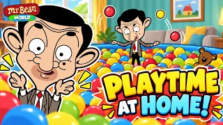 Mr. Bean Turns His House Into a PLAYGROUND! | 4K | FULL COMPILATION | Mr Bean World