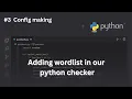 Adding custom wordlist in python checker itspyguru