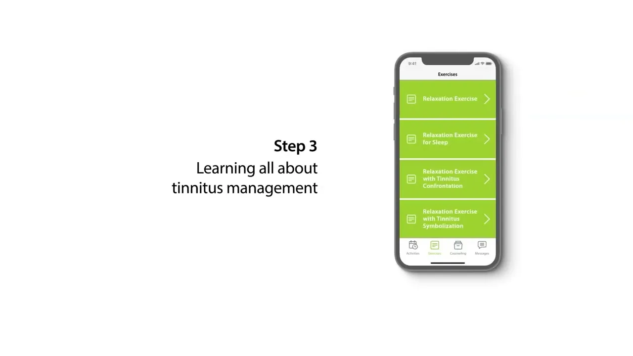 SilentCloud - tinnitus management app SilentCloud - tinnitus management app