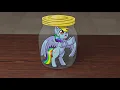 Placing Rainbow Dash Inside a Jar