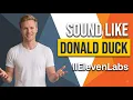 How To Sound Like Donald Duck Using ElevenLabs Easy Guide